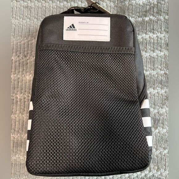 Adidas Classic 3-Stripes 5 Backpack and Santiago 3 Lunch Bag Set - Picture 5 of 9
